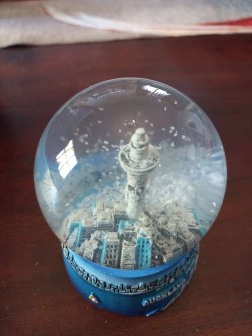 Auckland snow globe