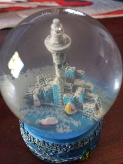 Auckland snow globe