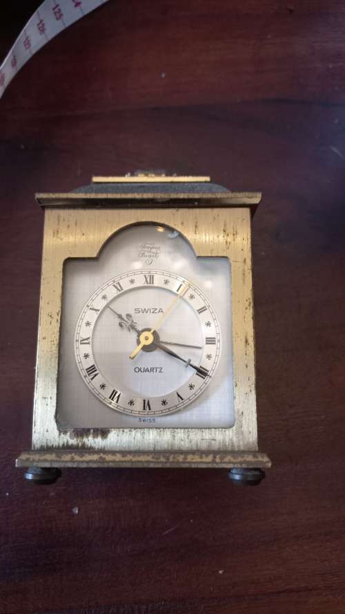 Vintage brass clock