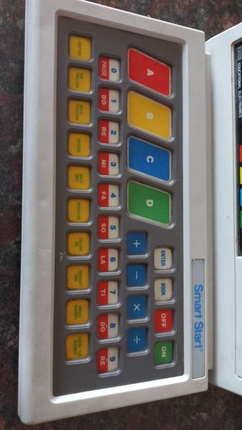 Vintage toy computer smart start