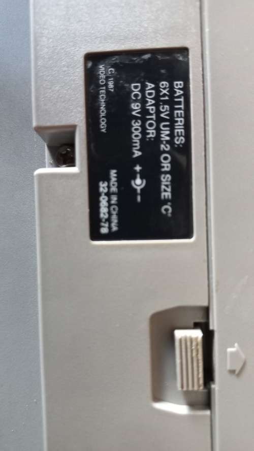 Vintage toy computer smart start