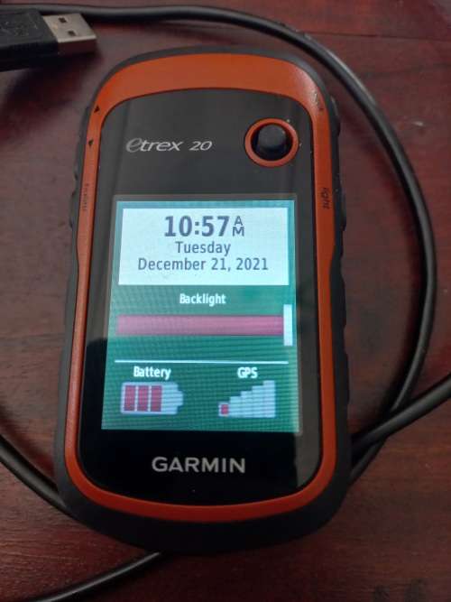 Etrex 20 garmin working