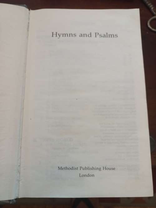 Hymns and psalms words and music edition