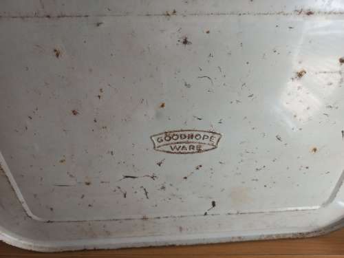Large goodhope ware bread tin or cookie tin