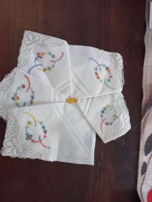 Ladies handkerchiefs 5 piece