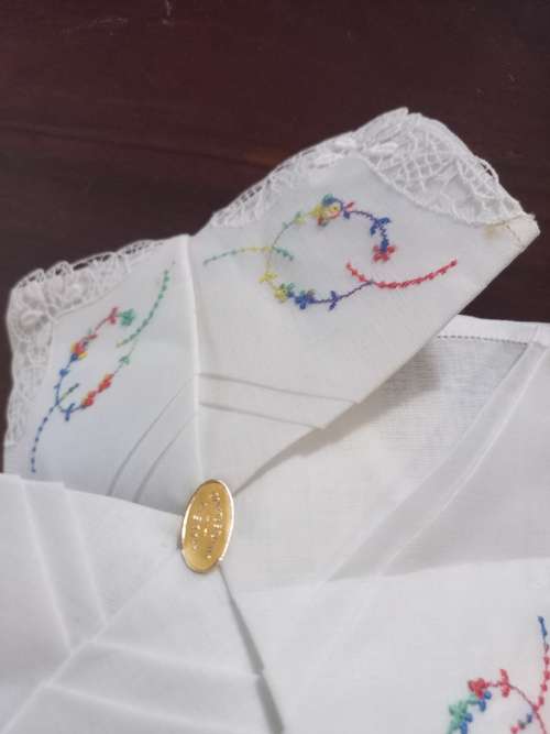Ladies handkerchiefs 5 piece