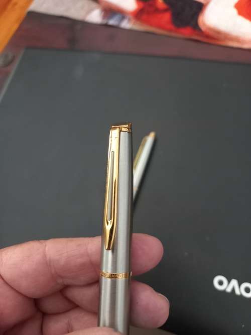 Waterman pen and fountain pen set with refills