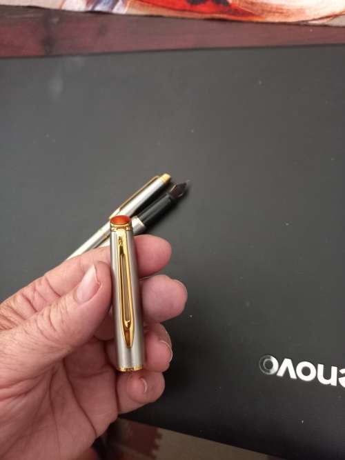 Waterman pen and fountain pen set with refills