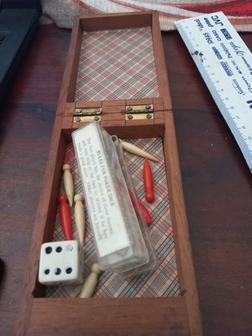 Wooden cribbage
