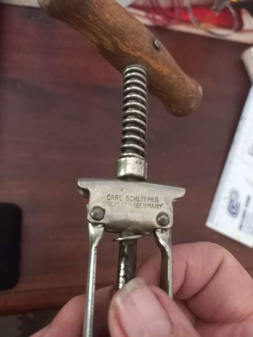 Vintage cork screw carl schlieper