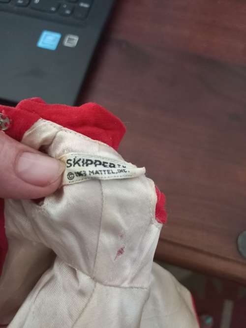 Skipper dolls coat 1963