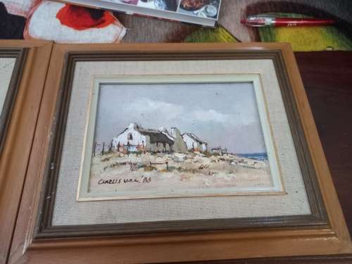 Charles van der Merwe oil paintings