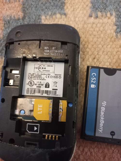 Blackberry working vintage