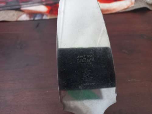 Cake and pie server vintage