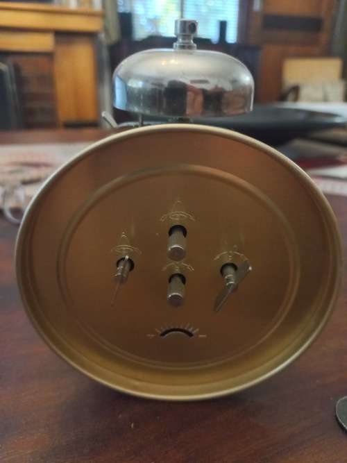 vintage insa clock made in yugoslavia