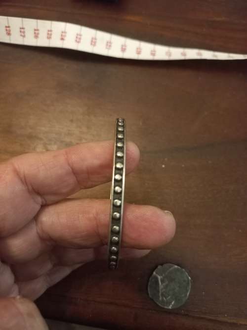 Sterling silver bangle vintage