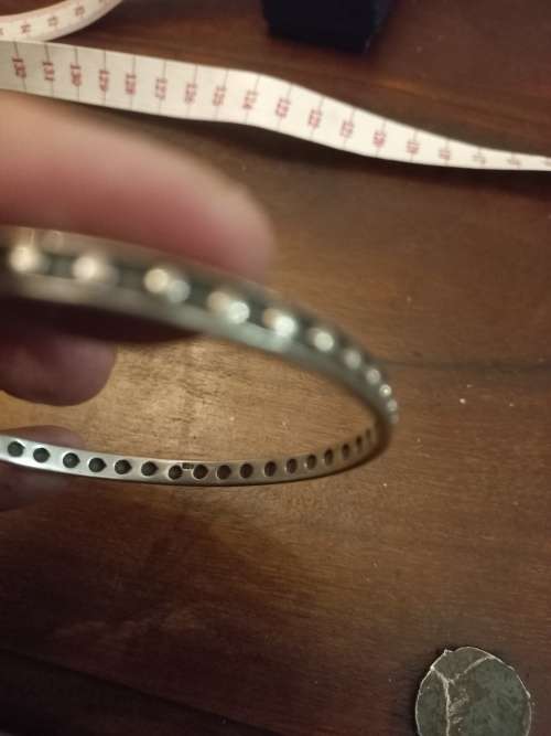 Sterling silver bangle vintage