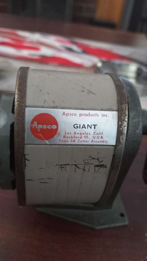 Vintage pencil sharpener