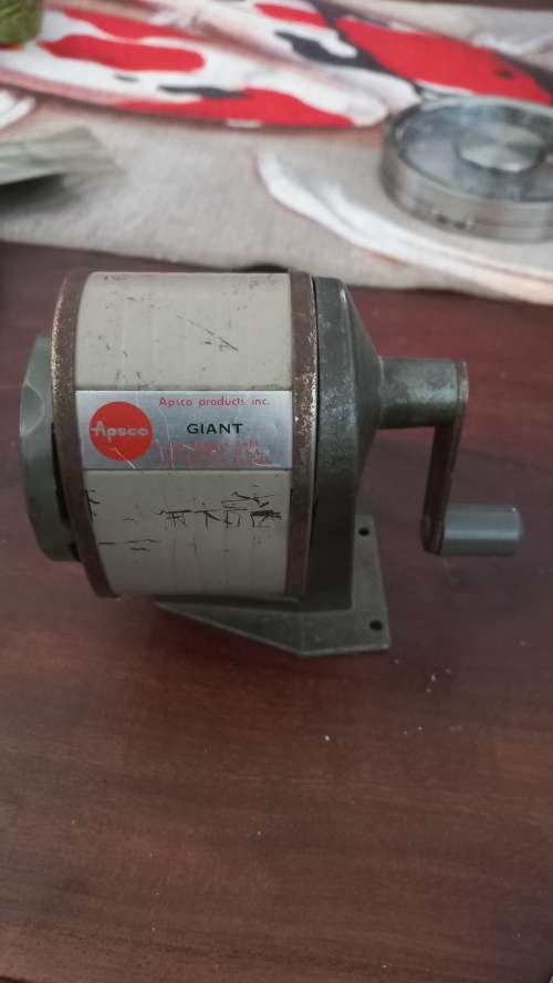 Vintage pencil sharpener