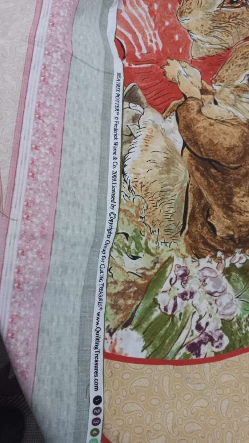 Beatrix potter cloth vintage