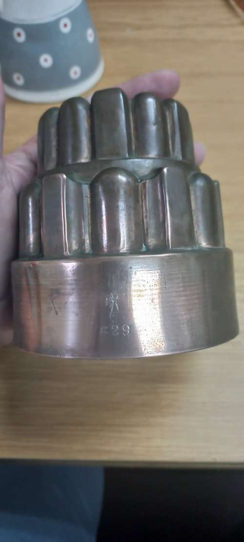 Copper Jelly Mould 19th Century