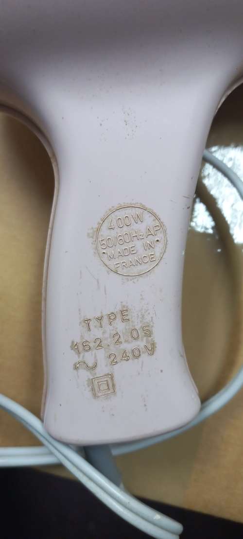 Vintage hairdryer