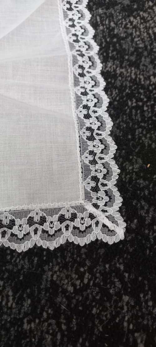 Vintage lace and embroidery handkerchiefs