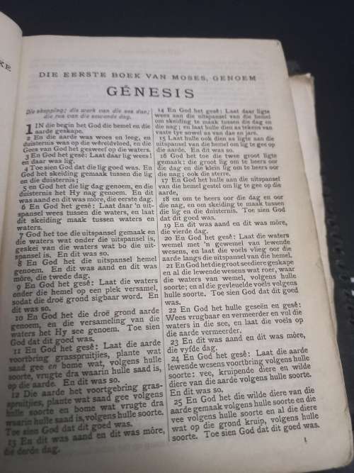 Die Bybel 1933 druk