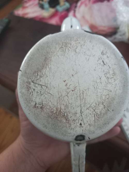 Enamel kettle vintage