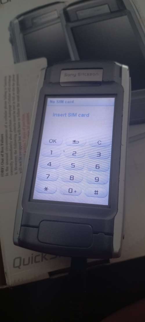 Sony ericsson P910 i vintage