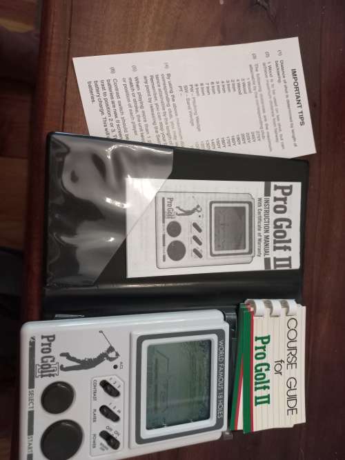 Pro golf II game vintage working