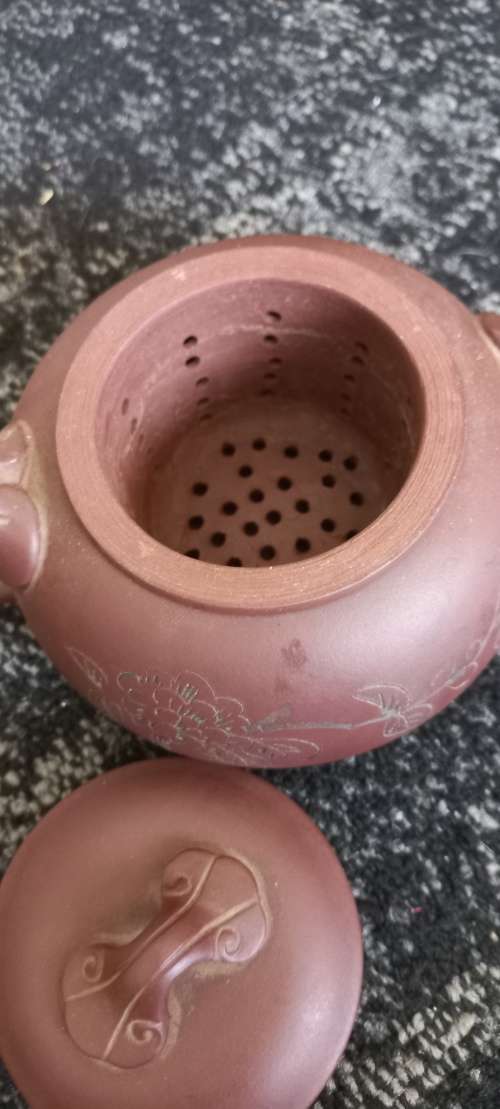 Chinese Yixing Zisha Clay Handmade Teapot