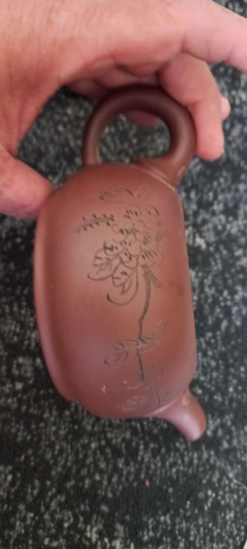 Chinese Yixing Zisha Clay Handmade Teapot