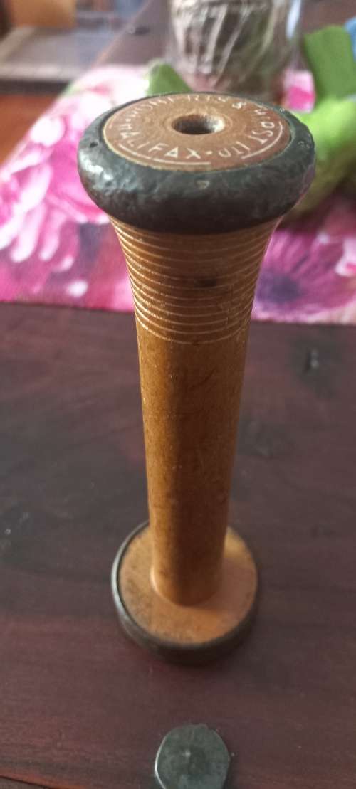 Roberts & history Ltd Halifax wooden spindle