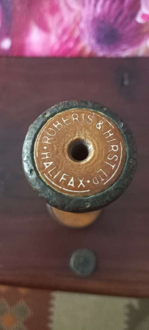 Roberts & history Ltd Halifax wooden spindle