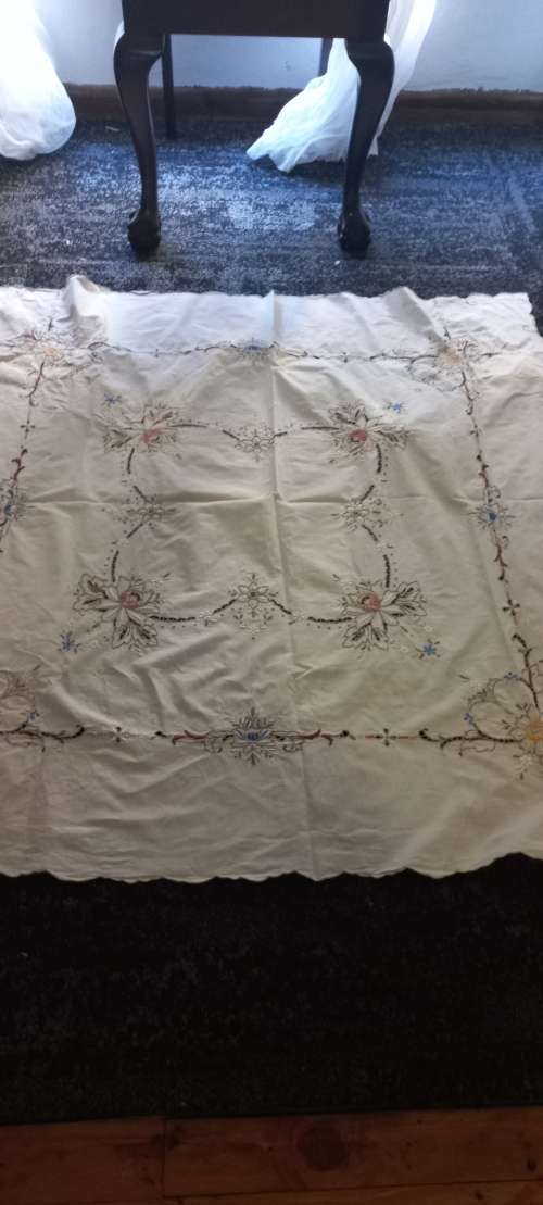 Hand Embroidered vintage cloth