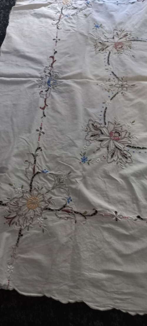 Hand Embroidered vintage cloth