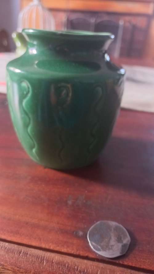 Lucia ware green vase 2013