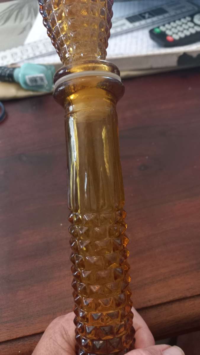 Amber geni bottle vintage