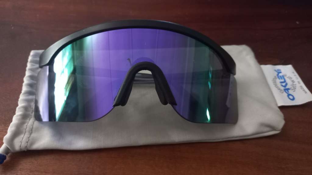 Oakley Men`s Polarized Shield Sunglasses