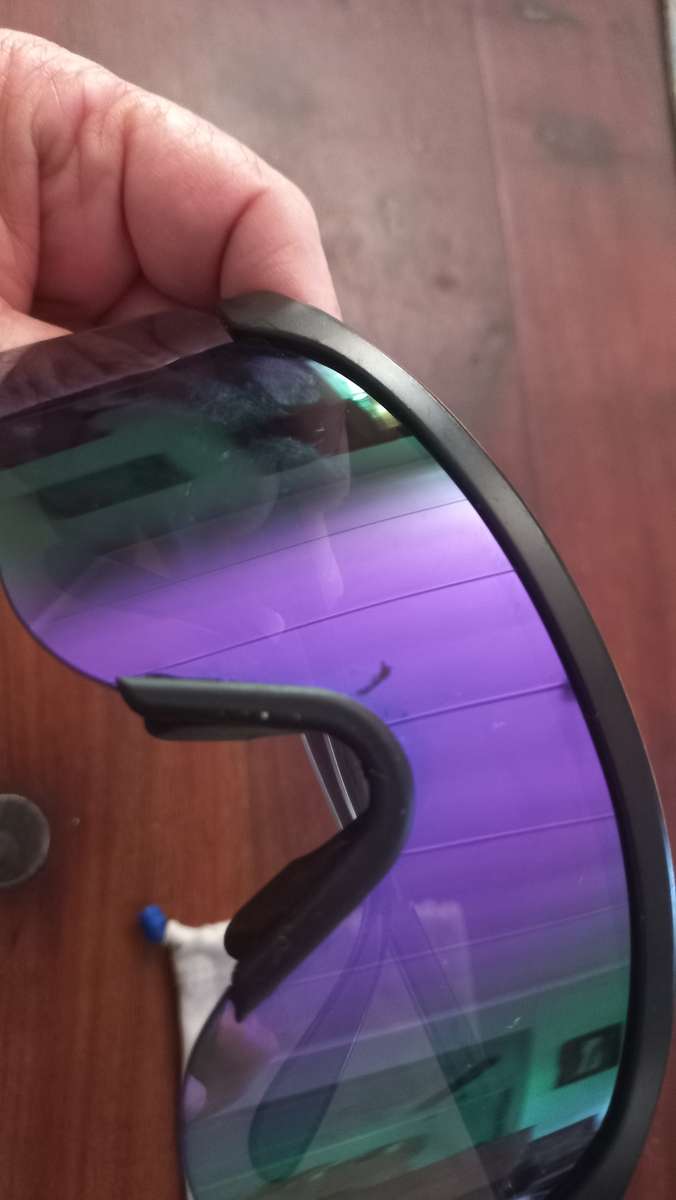 Oakley Men`s Polarized Shield Sunglasses