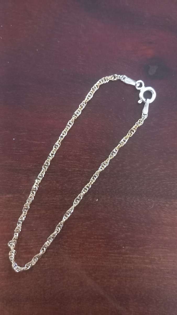 Sterling silver bracelet