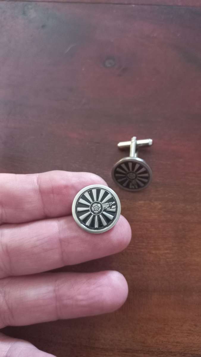 Round Table Cufflinks vintage