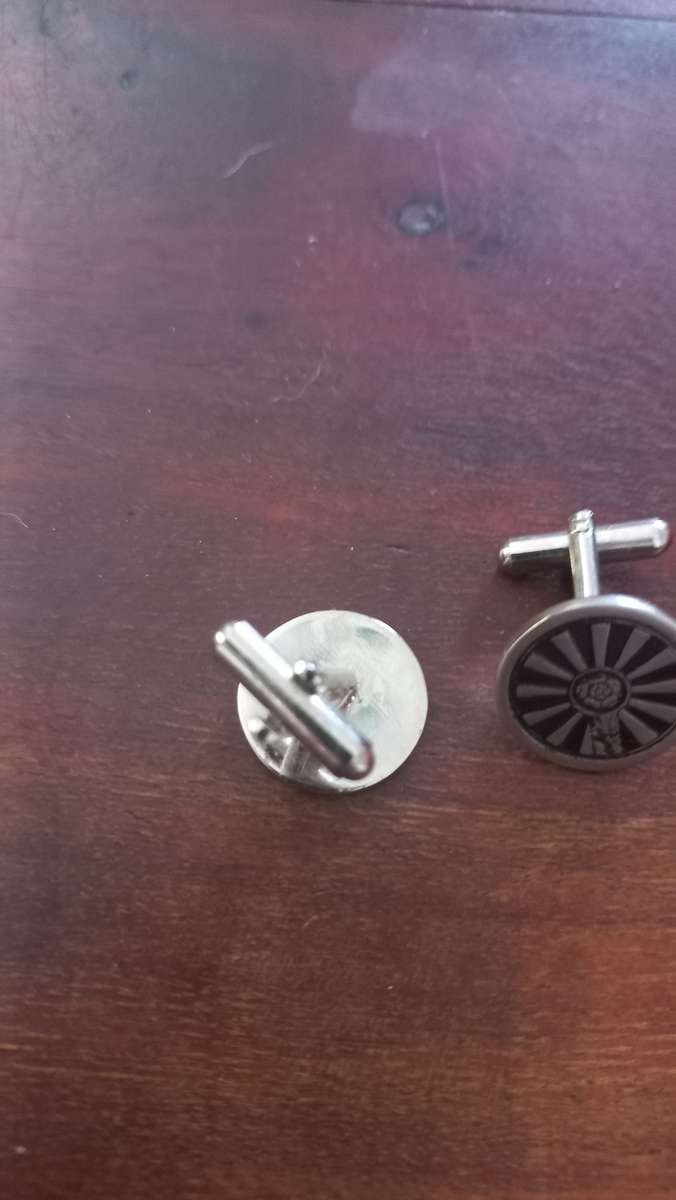 Round Table Cufflinks vintage