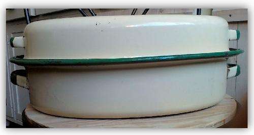 BIZARRE OPENING SPECIAL  -  ENAMEL ROASTING PAN