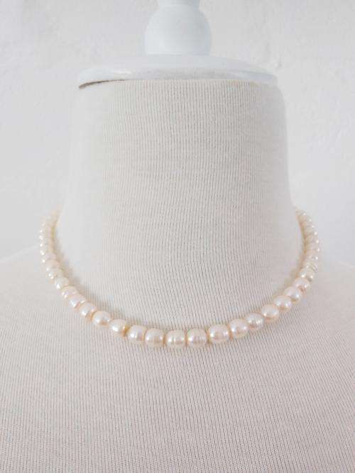 REAL CULTURED FRESHWATER PEARL VINTAGE NECKLACE