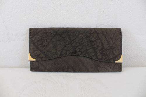 VINTAGE GENUINE BUFFALO SKIN WALLET PURSE