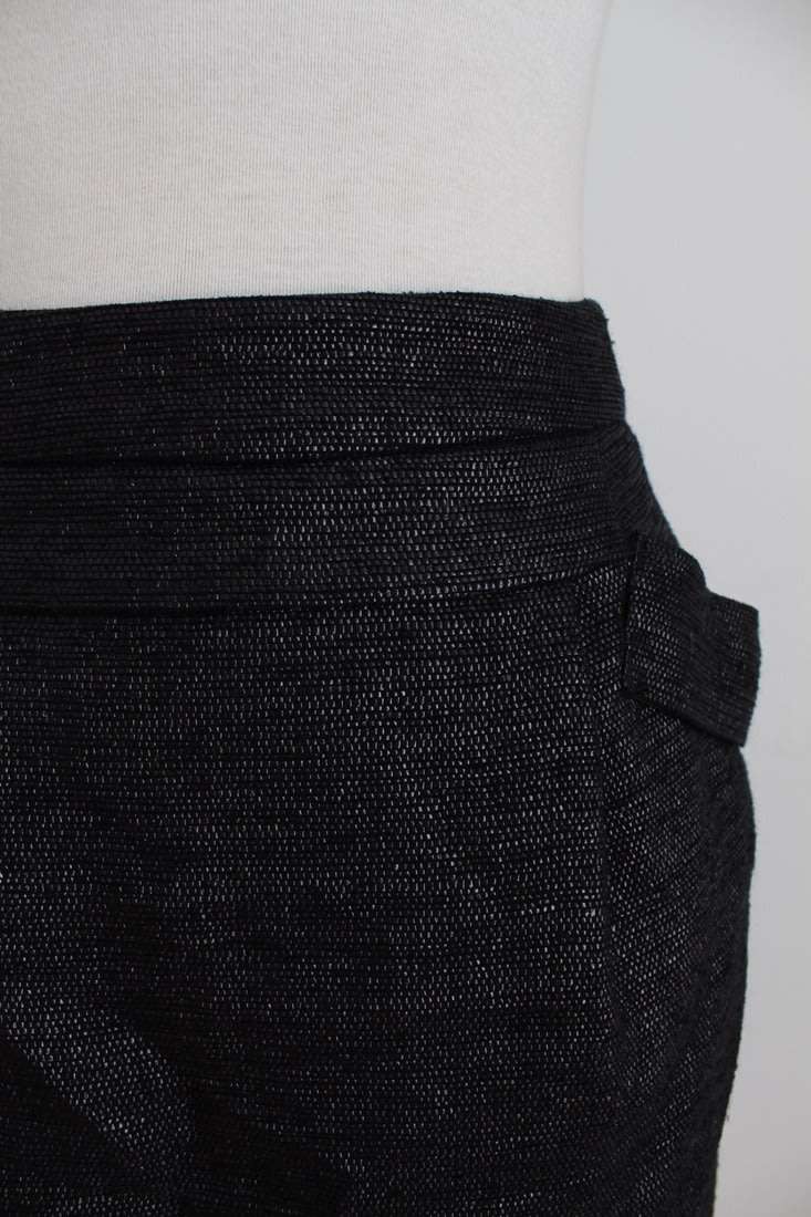 *COUNTRY ROAD* DESIGNER BLACK FITTED SKIRT - SIZE 10