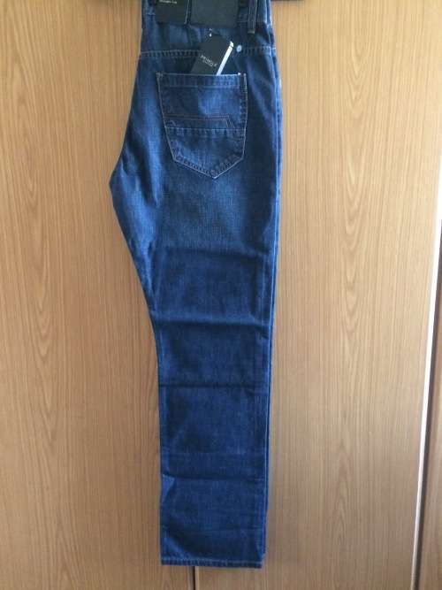 Pringle of Scotland Mens Troy Mid Blue Jeans W36 L34