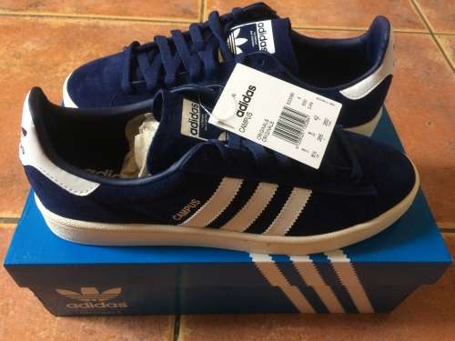 Adidas Mens Campus Dark Blue UK 8